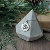 Dragon Necklace, Stamped