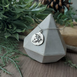 Dragon Necklace, Stamped