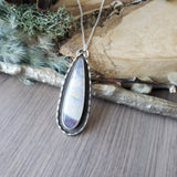 Purple Agate Necklace
