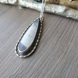 Purple Agate Necklace