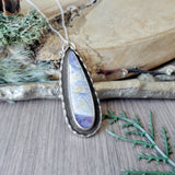 Purple Agate Necklace