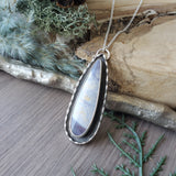 Purple Agate Necklace