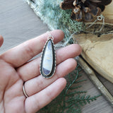 Purple Agate Necklace