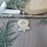 Purple Agate Necklace, Octopus