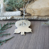 Purple Agate Necklace, Octopus