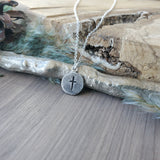 Rustic Cross Necklace