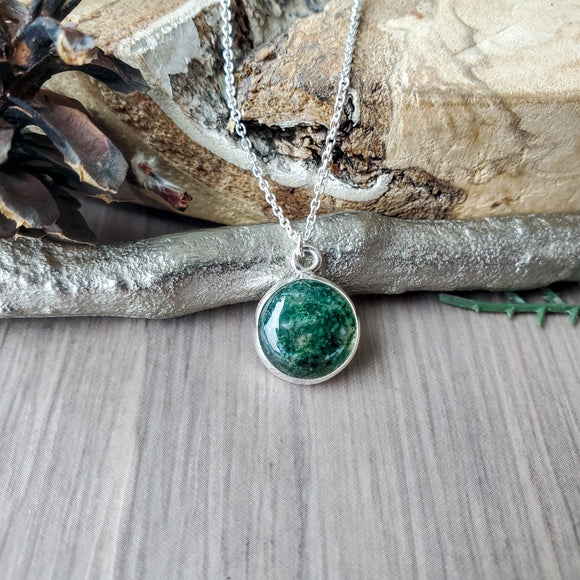 Moss Agate Necklace