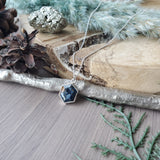 Pietersite Necklace, Hexagon