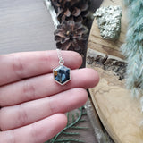 Pietersite Necklace, Hexagon