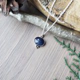 Sapphire Necklace, Oval