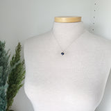 Sapphire Necklace, Oval