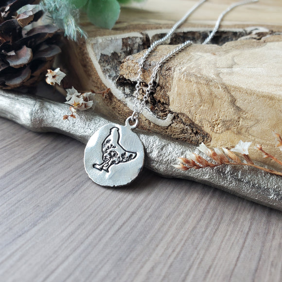 Floral Chicken Necklace