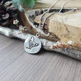 Floral Chicken Necklace