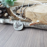 Floral Chicken Necklace