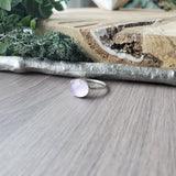 Lilac Ring, Lavender Chalcedony