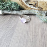 Lilac Ring, Lavender Chalcedony