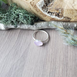 Lilac Ring, Lavender Chalcedony