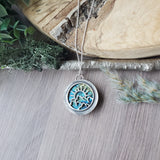 Rainbow Labradorite Necklace, Mountains