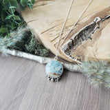 BC Ocean Picture Stone Necklace, Rocky Shore