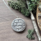 Galaxy Rhyolite Necklace, You Have No Power Over Me