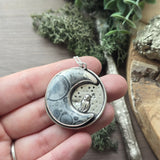 Galaxy Rhyolite Necklace, You Have No Power Over Me