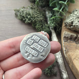 Galaxy Rhyolite Necklace, You Have No Power Over Me
