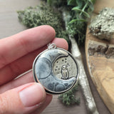 Galaxy Rhyolite Necklace, You Have No Power Over Me