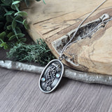 Jellyfish Necklace, 3D, Labradorite