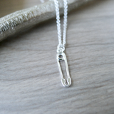 Safety Pin Necklace