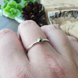 Pyrite Ring, Faceted