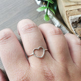 Open Heart Ring