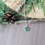 Serpentine Necklace, Round