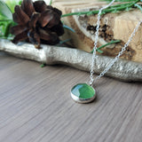 Serpentine Necklace, Round