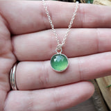 Serpentine Necklace, Round