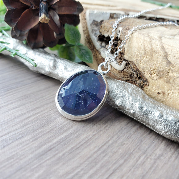 Sunstone Iolite Necklace