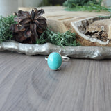 Turquoise Ring, Oval, Smooth