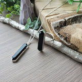 Onyx Ring, Long Hexagon, Large
