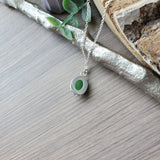 Serpentine Necklace, Oval, Crown