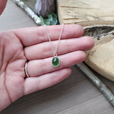 Serpentine Necklace, Oval, Crown