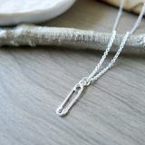 Safety Pin Necklace