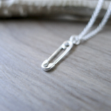 Safety Pin Necklace