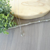 Lemon Quartz Necklace, Drop
