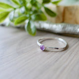 Birthstone Ring, Family Stacking Rings