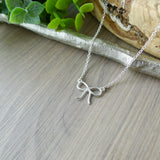 Reminder Necklace, Bow
