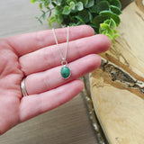 Emerald Necklace, Faceted Oval