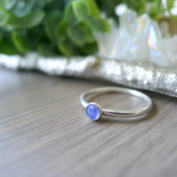 Tanzanite Ring, Faceted