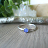 Tanzanite Ring, Faceted