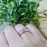 Tanzanite Ring, Faceted