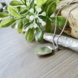 Moss Kyanite Necklace, Mint, Rectangle