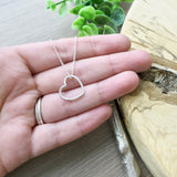 Heart Necklace, Minimalist